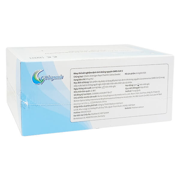 Kit Test Nước Bọt Covid-19 Antigen Rapid (Saliva/Swabs)