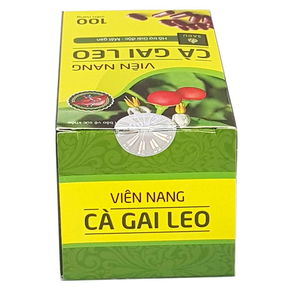 Viên nang Cà gai leo Sadu (100 viên)